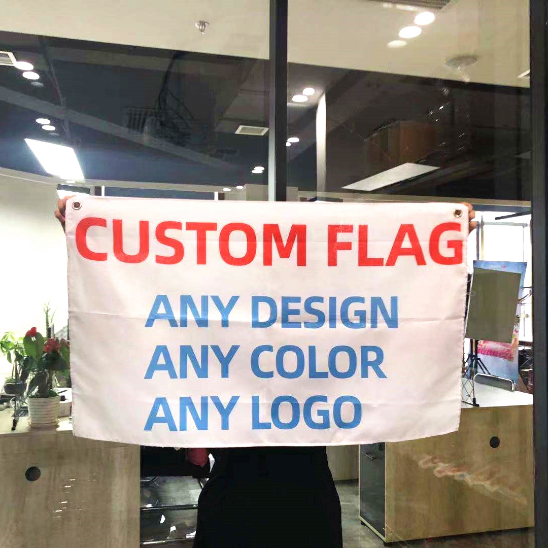 Custom Polyester Fabric Flags